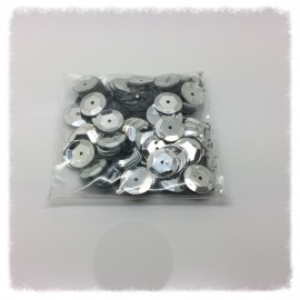 Sequins paillettes argentées 2