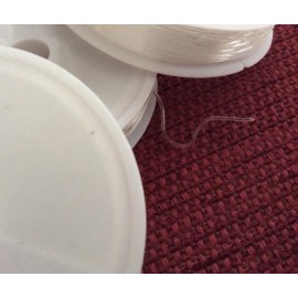 Fil Crystal transparent vendu en bobine