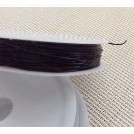 Fil Crystal noir vendu en bobine