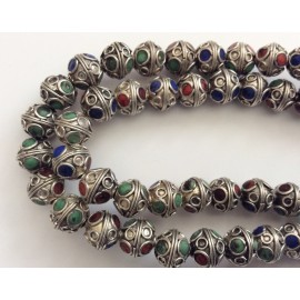 10 perles rondes à facettes 2