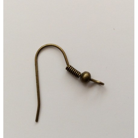10 supports boucles d'oreilles couleur  bronze 10 supports boucles d'oreilles couleur  bronze