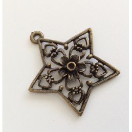 Paire de breloques Étoiles 2