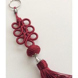 Porte clés arabesques Rouge 2