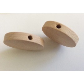 Perles palets en bois naturel x10 2