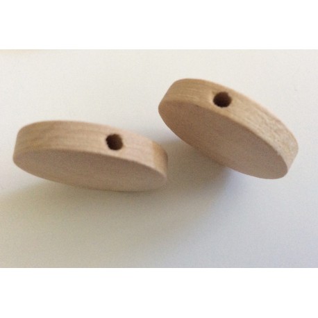 Perles palets en bois naturel x10