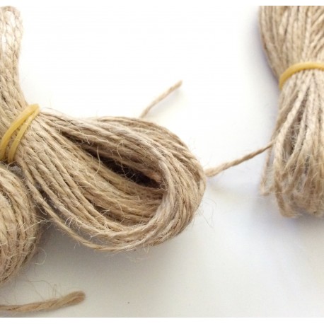 Fil de chanvre naturel