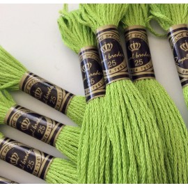 10 échevettes en coton « Granny Smith »