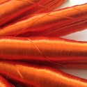 Fils de soie végétale Orange vendu en 2 bobines