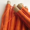 Fils de soie végétale Orange vendu en 2 bobines