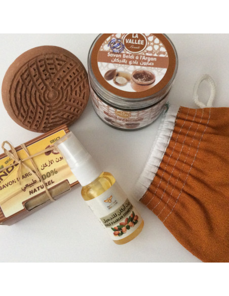 Coffret bien être Huile d’Argan