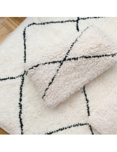 Coussin Beni Ouarain tissé...