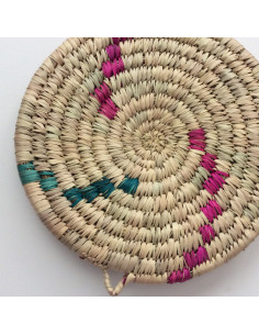 Dessous de plat vert et...