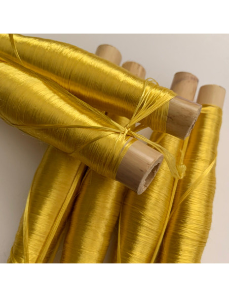 Bobine de fils de Sabra Jaune Soleil
