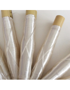 2 bobines de soie sabra...