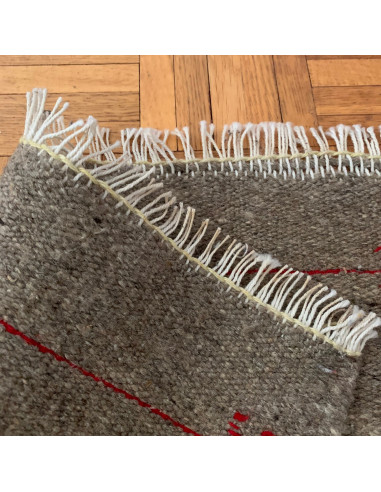 Tapis berbère gris 1m x 75 cm
