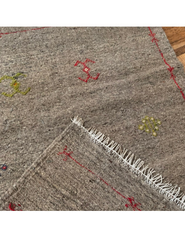 Tapis berbère gris 1m x 75 cm