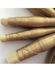 Bobines de fils en soie x2...