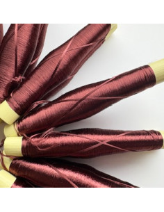 Bobines de fils en soie x2...