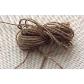 Fil de chanvre, ficelle naturelle 4 m de long 2