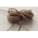 Fil de chanvre, ficelle naturelle 4 m de long