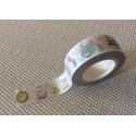 Masking tape aux motifs de cuisine et printemps