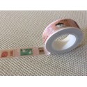 Washi masking tape thème timbres naissance