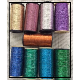 Bobine de fil scalli bleue 2