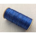 Bobine de fil scalli bleue