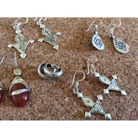 Boucles d'oreilles Croix du sud petit modèle Boucles d'oreilles Croix du sud petit modèle