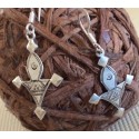 Boucles d'oreilles Croix du sud petit modèle Boucles d'oreilles Croix du sud petit modèle