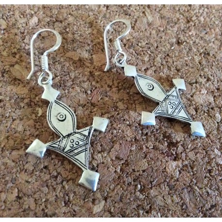 Boucles d'oreilles Croix du sud petit modèle Boucles d'oreilles Croix du sud petit modèle
