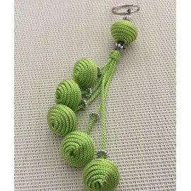 Porte clés en breloque vert Clair