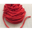 Cordon tressé rouge Cordon tressé rouge