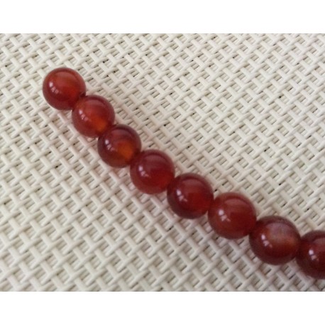 20 perles agates 6 mm 20 perles agates 6 mm