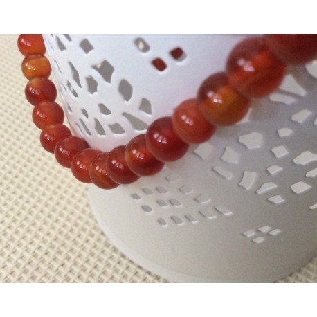 20 perles agates 6 mm 20 perles agates 6 mm