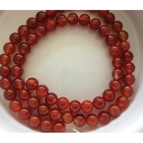 20 perles agates 6 mm 20 perles agates 6 mm