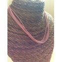 Cordon en cuir rose Cordon en cuir rose